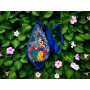 Bead Bag blue front