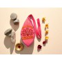 Bead Bag pink back