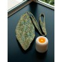 Elegant Paisley Bead Bag – Handcrafted Cotton