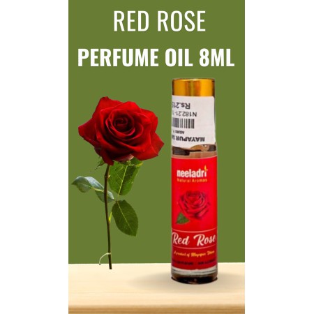 RED ROSE PERFUME OIL 8ML
