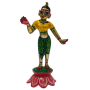 Radha Rani Brass Metal Idol