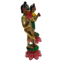 Radha Madav Brass Metal Idol right side