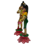 Radha Madav Brass Metal Idol left side