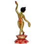 Gour  Brass Idol 12.60 Inch back