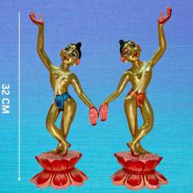 Gour Nitai Brass Idol