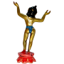 Nitai Brass Idol 7.5 Inch BACK