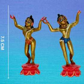 Gour Nitai Brass Idol