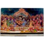 RADHA MADAV WITH ASHTASHA SAKHI LAMINATION 12*18 INCH