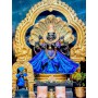 SRI NARASIMHA DEV BLUE DRESS 16*20 INCH LAMINATION