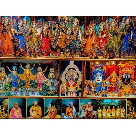 Beautiful Radha Krishna photo for devotion and home temple decor