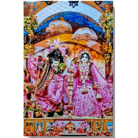 Radha Krishna Lamination Photo 20*30 Inch