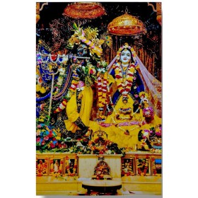 Radha Krishna Lamination Photo Yellow Dress 20*30 Inch Buy Radha Krishna Lamination Photo Yellow Dress