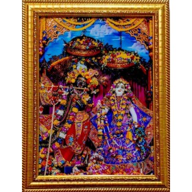 RADHA KRISHNA LAMINATION PHOTO FRAME 8*11 RADHA KRISHNA LAMINATION PHOTO FRAME 8*11