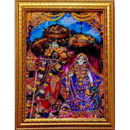 RADHA KRISHNA LAMINATION PHOTO FRAME 8*11