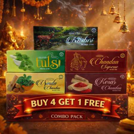 ISKCON Premium Incense Stick Combo Pack