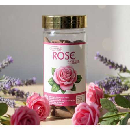 ROSE DHOOP CONES