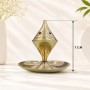 Brass Dhoop Burner with Tray
