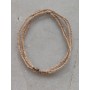 Kanthi Mala 3 Round Barrel-Shaped Beads