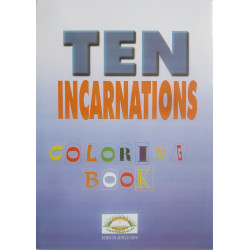TEN INCARNATIONS COLORING BOOK TEN INCARNATIONS COLORING BOOK-1,TEN INCARNATIONS COLORING BOOK-2