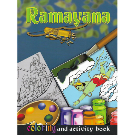RAMAYAN, COLORING AND ACTIVITY BOOK-1,RAMAYAN, COLORING AND ACTIVITY BOOK-2
