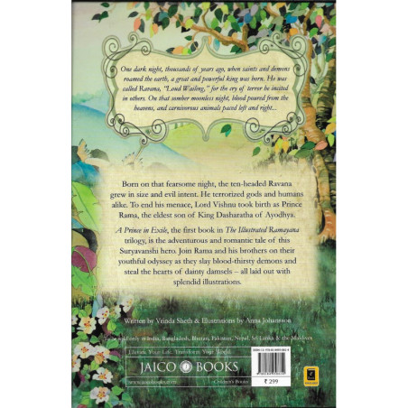 THE ILLUSTRATED RAMAYANA - A PRINCE IN EXILE - THE JOURNEY BEGINS