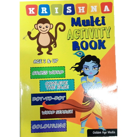 Krishna Multi Activity Book