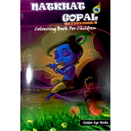 Natkhat Gopal (coloring book for children)
