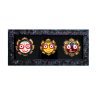 Terracota wall Hanger- Jagannath-Balaram-Subhadra