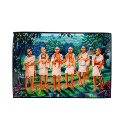 Six Goswami-Laminated Photo Frame (6/8-inch)