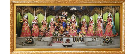 ISKCON Mayapur Lamination Frame 15×36 – Mayapur Store