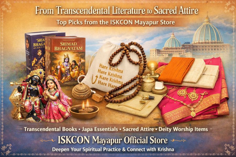 Transcendental Literature to Sacred Attire: Top Picks from the ISKCON Mayapur Official Store