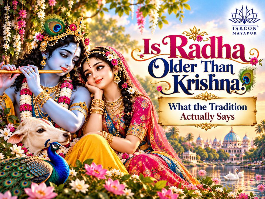 Is Radha Older Than Krishna? What the Tradition Actually Says
