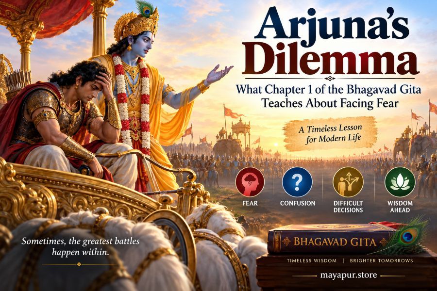 Arjuna's Dilemma: What Chapter 1 of the Bhagavad Gita Teaches About Facing Fear