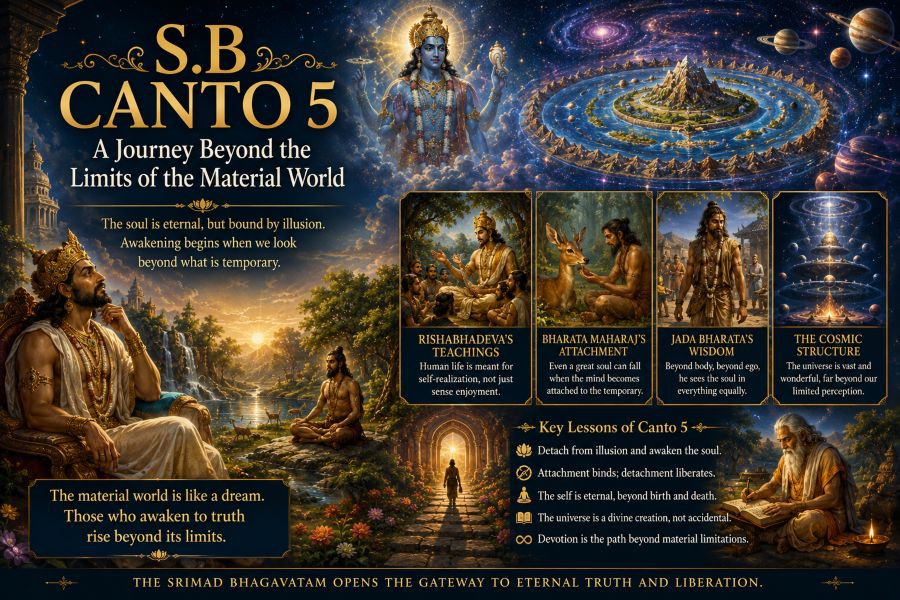 Srimad Bhagavatam Canto 5: A Journey Beyond the Limits of the Material World