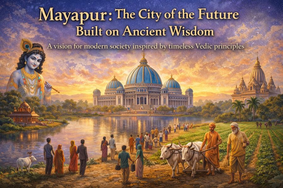Mayapur: The City of the Future Built on Ancient Vedic Wisdom Mayapur: The City of the Future Built on Ancient Vedic Wisdom