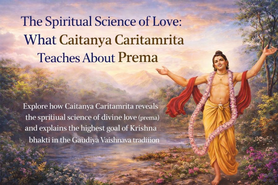 The Spiritual Science of Love: What Caitanya Caritamrita Teaches About Prema