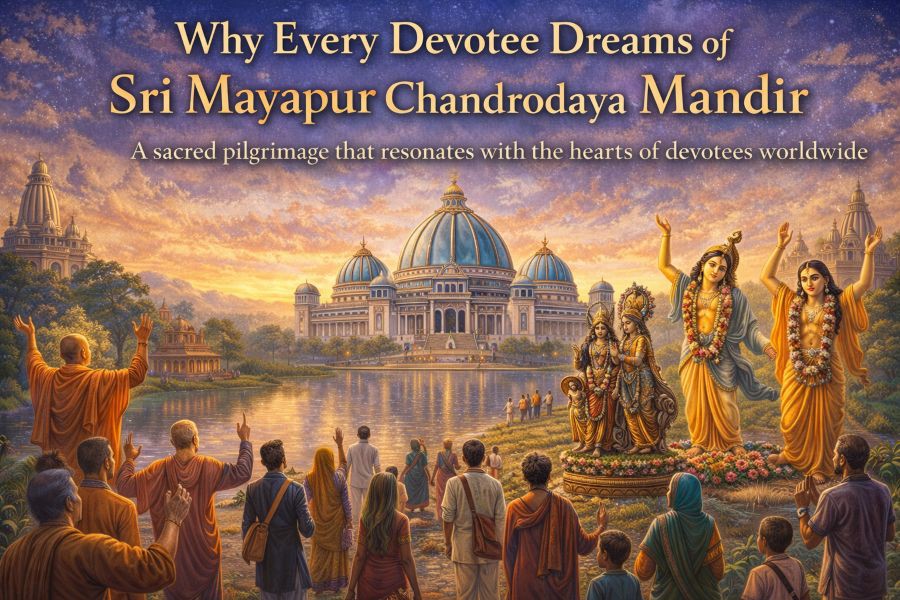 Why Every Devotee Dreams of Sri Mayapur Chandrodaya Mandir