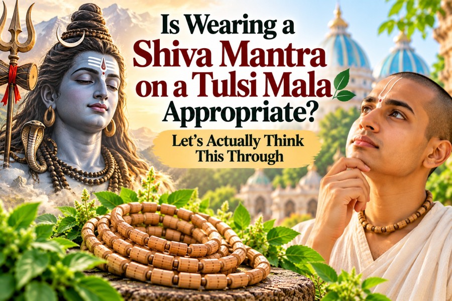 Is Wearing a Shiva Mantra on a Tulsi Mala Appropriate? Is Wearing a Shiva Mantra on a Tulsi Mala Appropriate?
