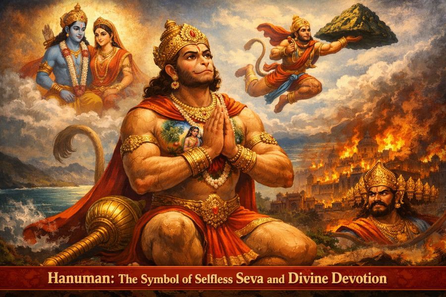 Beyond Strength: Why Hanuman is the Ultimate Symbol of Selfless Seva and Divine Devotion