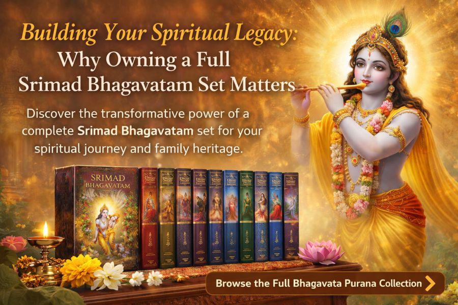 Building Your Spiritual Legacy: Why Owning a Full Srimad Bhagavatam Set Matters