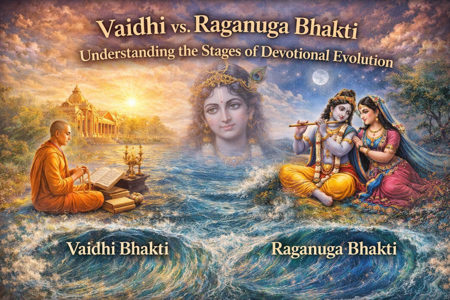 Vaidhi vs. Raganuga Bhakti Vaidhi vs. Raganuga Bhakti