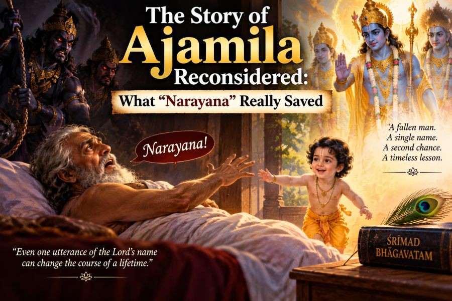 The Story of Ajamila Reconsidered: What “Narayana” Really Saved