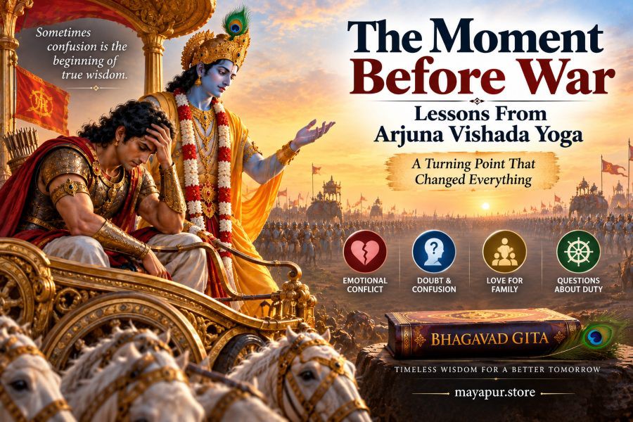 The Moment Before War: Lessons From Arjuna Vishada Yoga