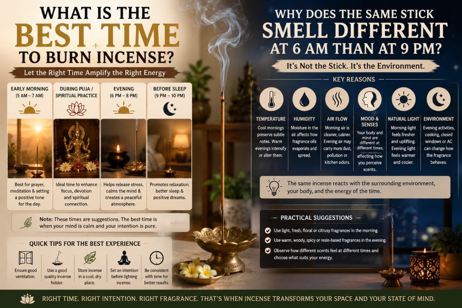 What Is the Best Time to Burn Incense?