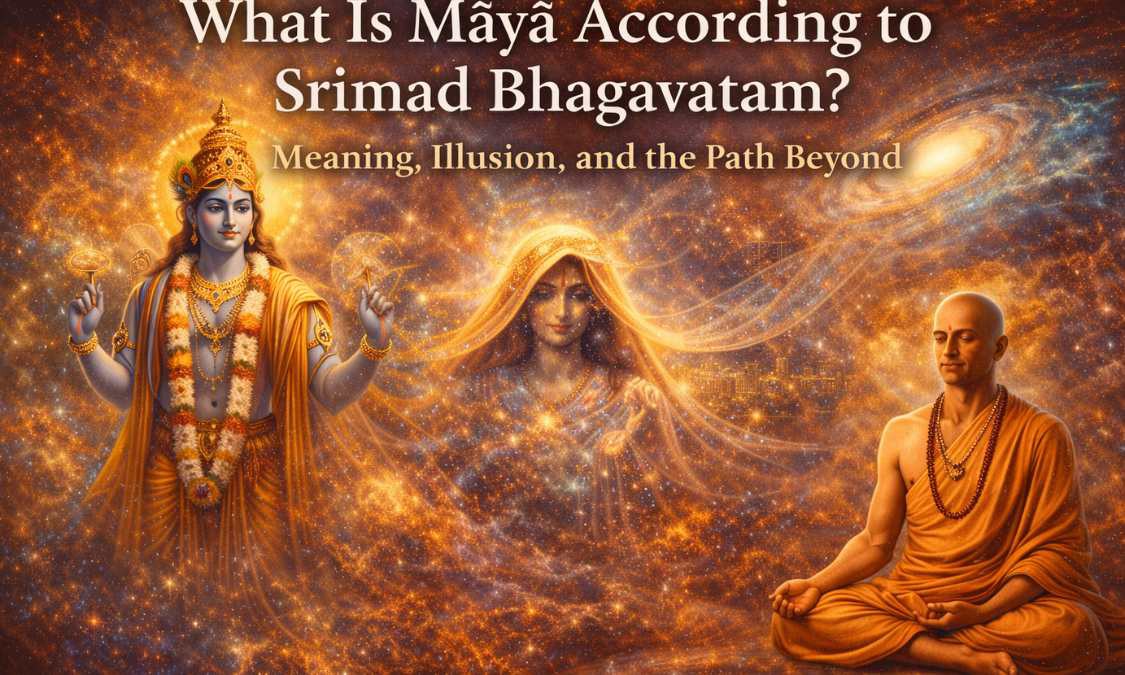 What Is Maya According to Srimad Bhagavatam? Meaning, Illusion, and the Path Beyond