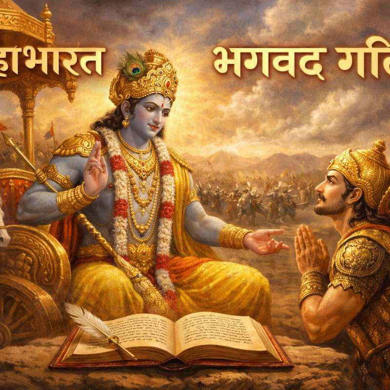 महाभारत से भगवद गीता का संबंध: अर्थ, इतिहास और आध्यात्मिक रहस्य