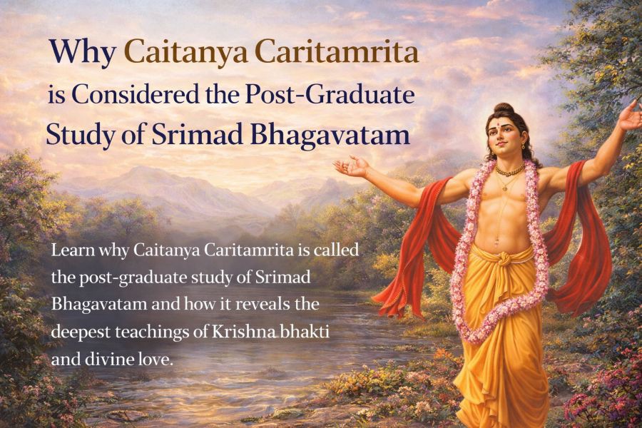 Why Caitanya Caritamrita is Considered the Post-Graduate Study of Srimad Bhagavatam