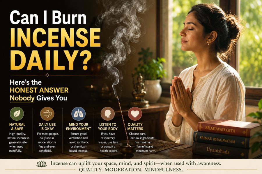 Can I Burn Incense Daily? The Honest Answer Nobody Gives You