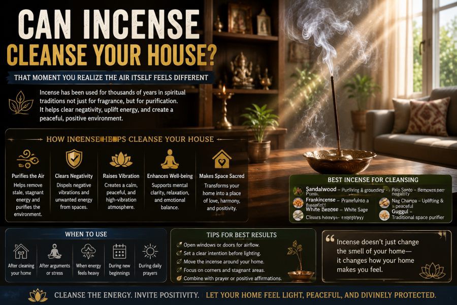 Can Incense Cleanse Your House?