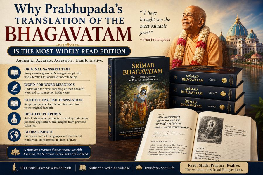 Why Prabhupada’s Translation of the Bhagavatam Is the Most Widely Read Edition